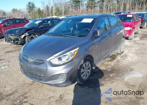 2015 Hyundai Accent Gs из США, поврежденный, VIN KMHCT5AE3FU233475